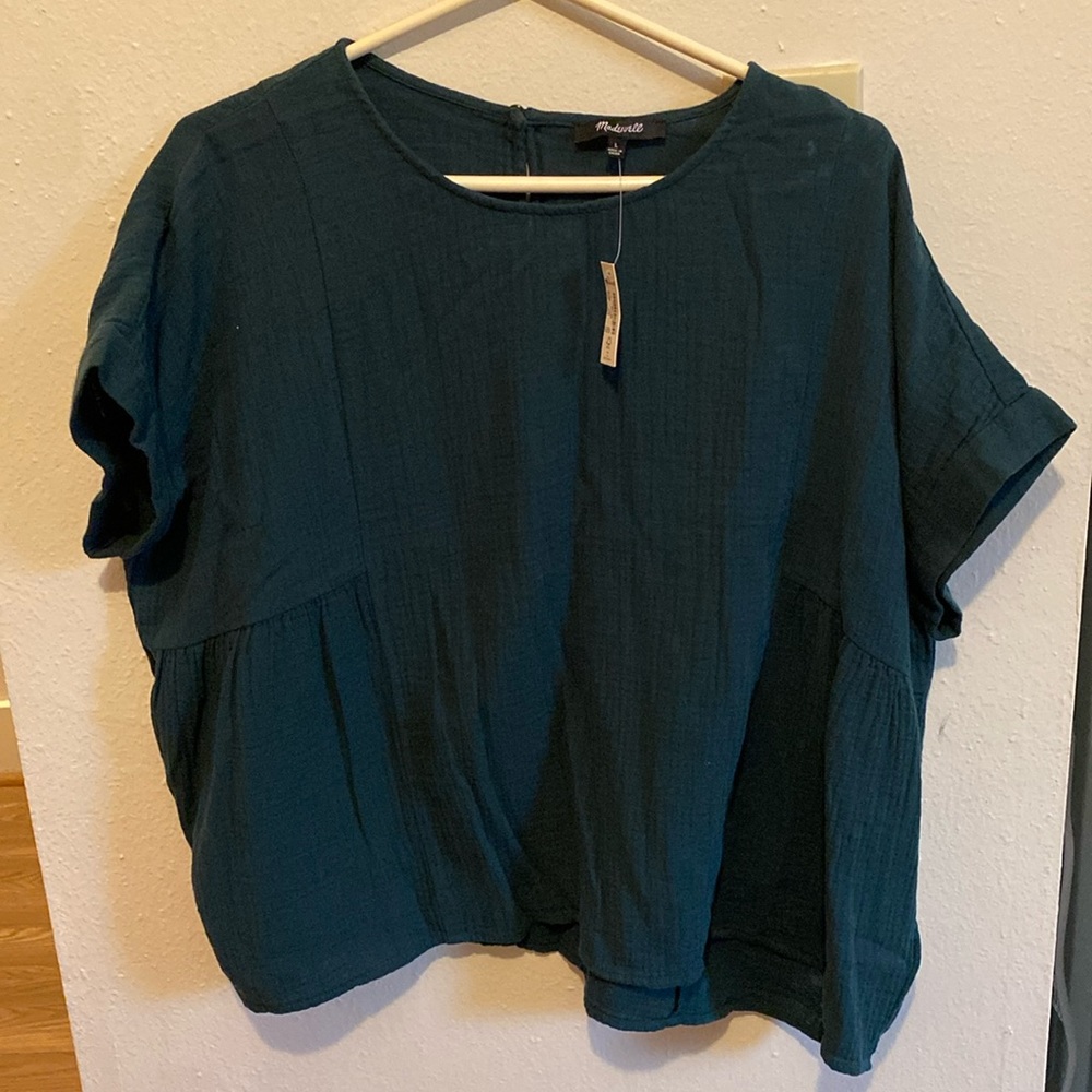 NWT Cotton gauzy top